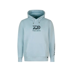 Bluza Daiwa D-Vec Hoodie Trout Light Blue L